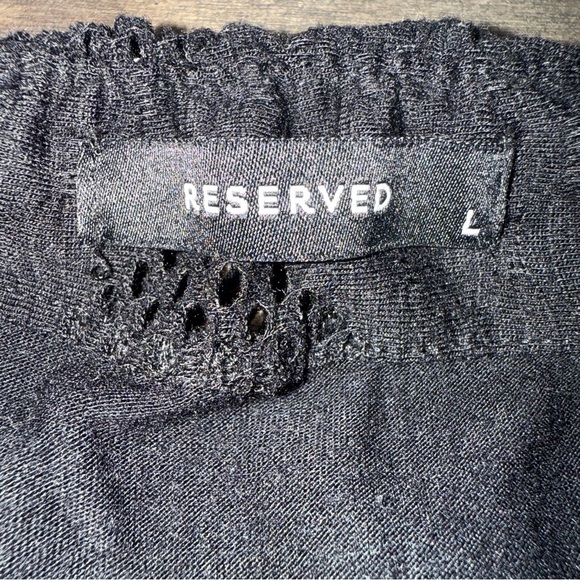 Reserved | Cut Out Black Square Neck Sleeveless Tank Top - Picture 8 of 13